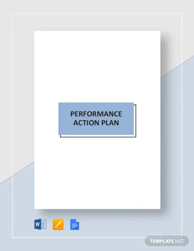 Performance Action Plan - 10+ Examples, Format, Pdf | Examples