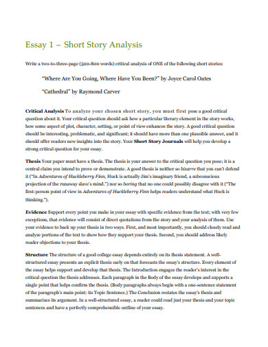 essay on story telling