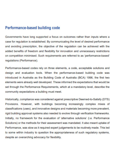 professional performance impact statement