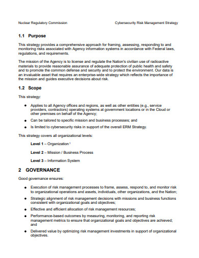 Risk Management Strategy - 10+ Examples, Format, Pdf | Examples