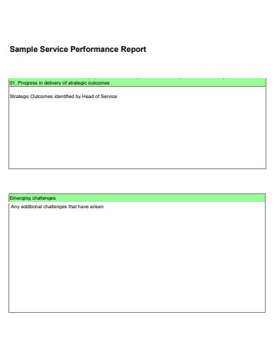 10+ Service Performance Report Examples [ Public, Customer, Monthly ...