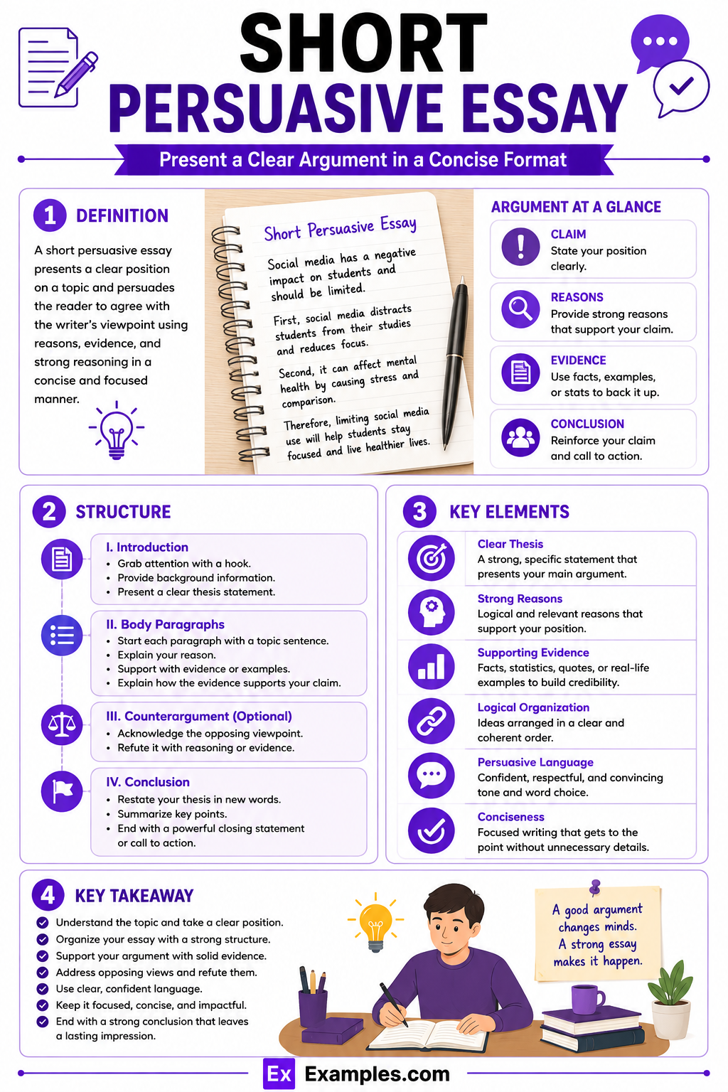 6+ Short Persuasive Essay Examples to Download