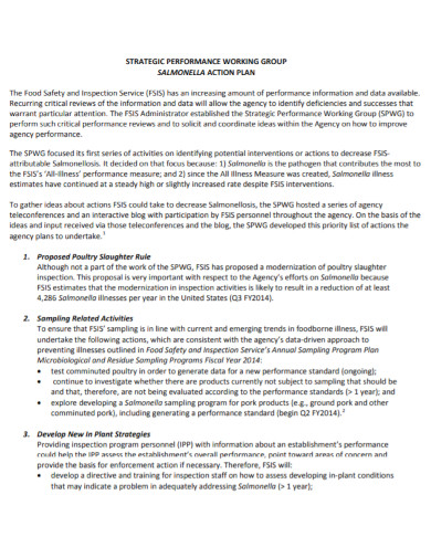 Performance Action Plan - 10+ Examples, Format, Pdf | Examples