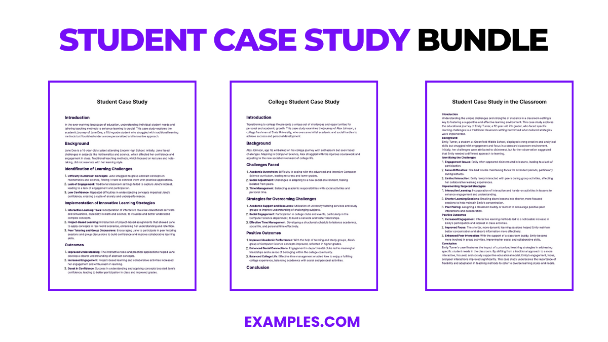 Student Case Study - 18+ Examples, Format, Pdf | Examples
