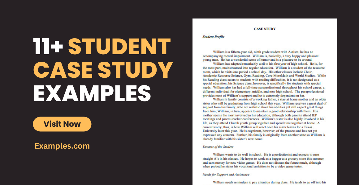 student case study exampless