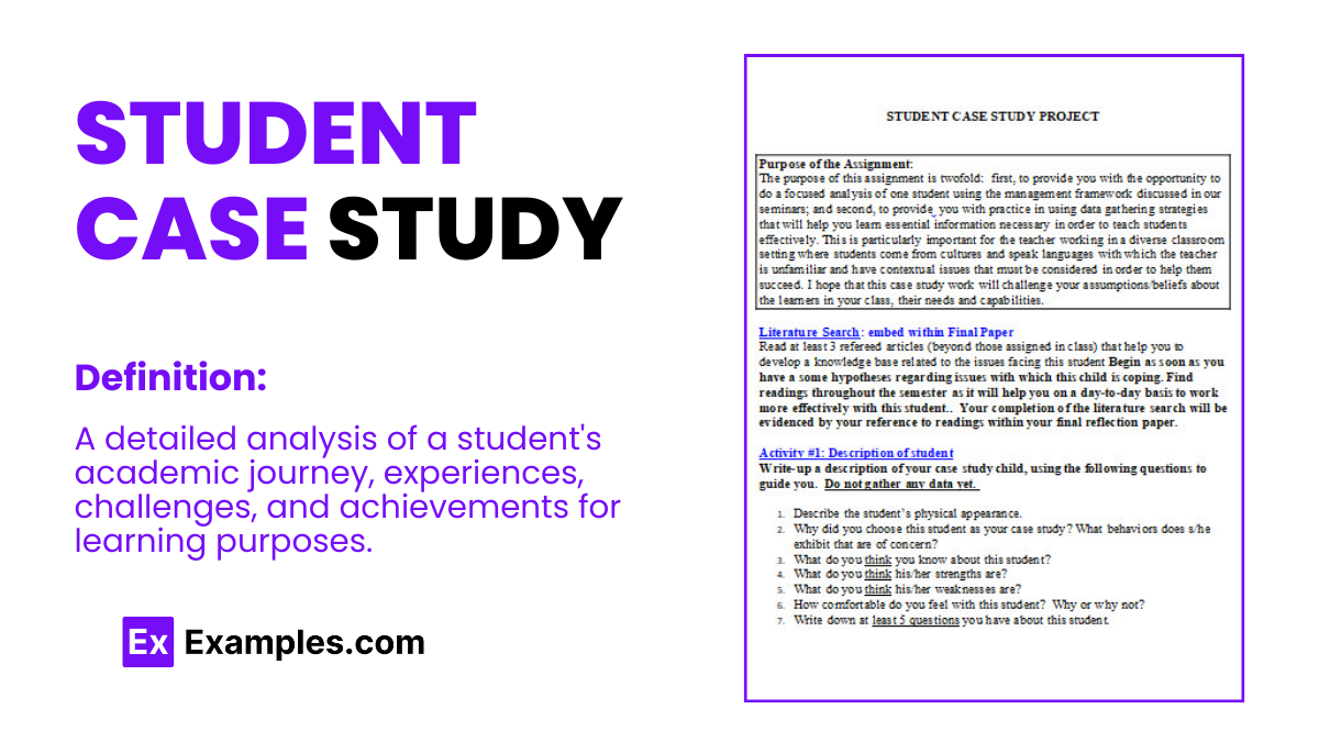 college case study examples