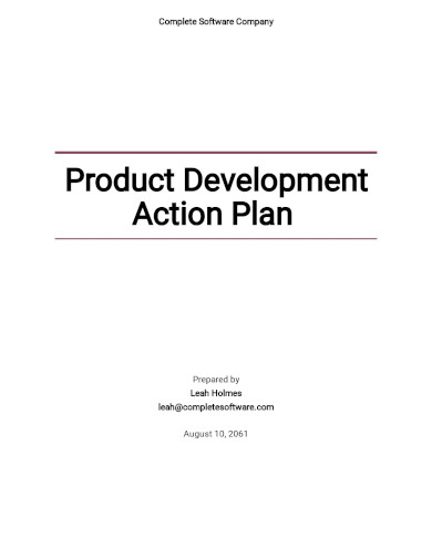 Development Action Plan - 10+ Examples, Format, Pdf | Examples