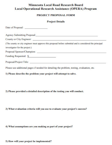 11+ FREE Construction Project Proposal Templates - PDF, Word