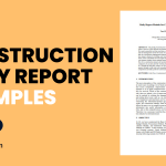 Construction Daily Report Examples
