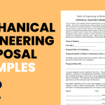 Mechanical Engineering Proposal Examples