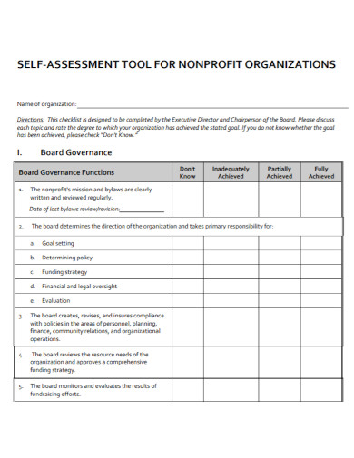 Self Assessment - 10+ Examples, Format, Pdf | Examples