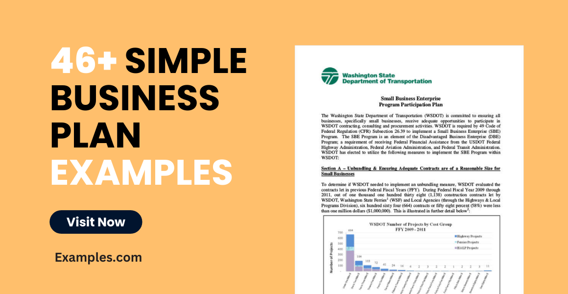 simple business plan examples
