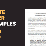White Paper Examples