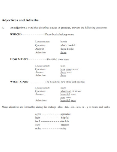 adverbs in english
