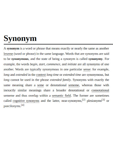 basic synonym