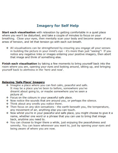 imagery for self help