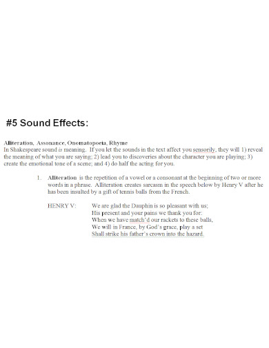 alliteration sound effects