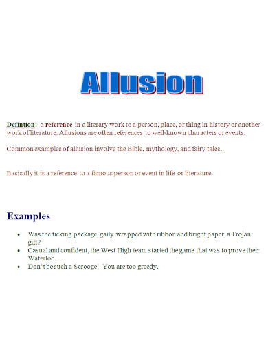allusion example in doc