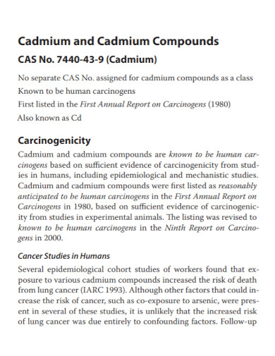 cadmium compounds