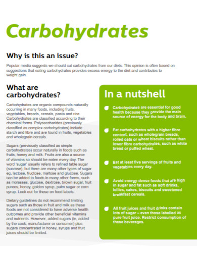 carbohydrate compounds