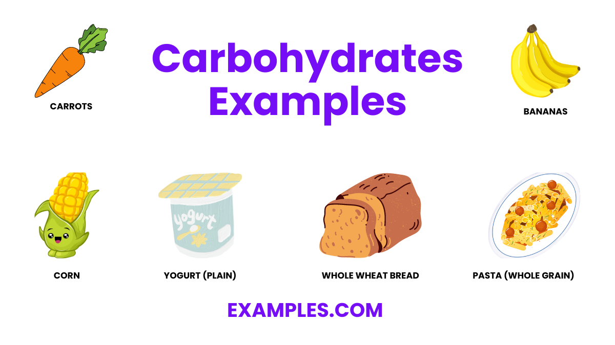 carbohydrates examples