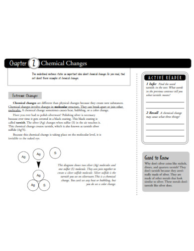 chemical changes chapter