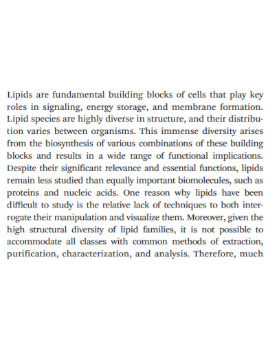 chemical lipids