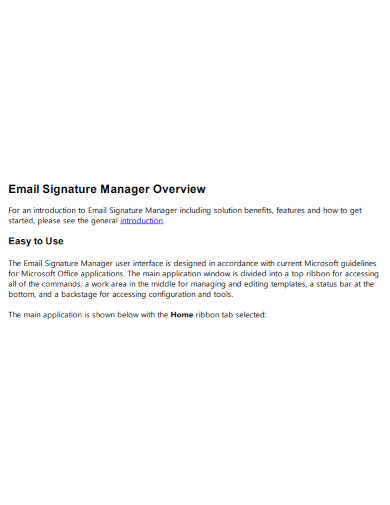 email signature manager