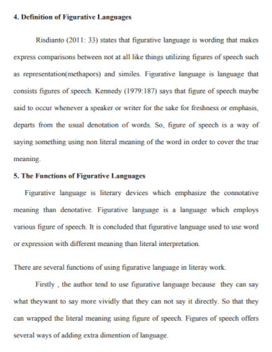 functions of figurative language
