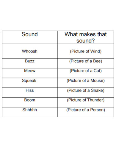 Onomatopoeia Sounds in PDF