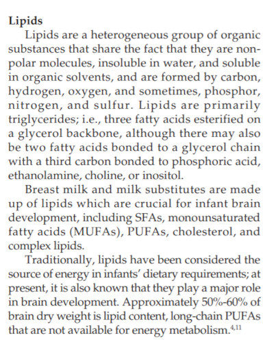 organic lipids in pdf