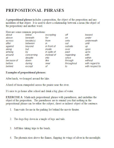 prepositional phrases in doc