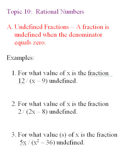 rational numbers examples in doc