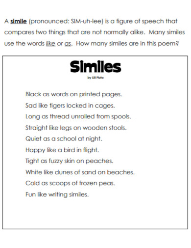 beach poems with similes and metaphors
