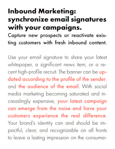 synchronize email signature