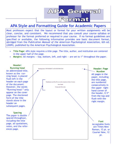 24+ APA Format Book - Examples, PDF | Examples