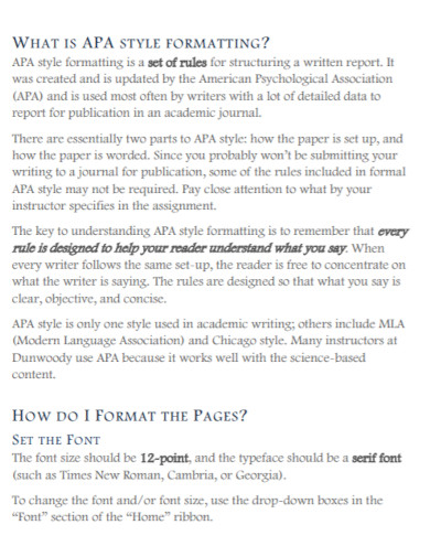 24+ APA Format Book - Examples, PDF | Examples