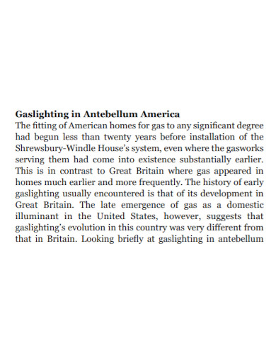 gaslighting in antebellum america