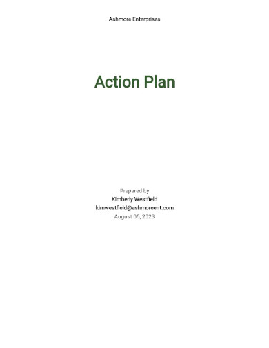 recruitment action plan template