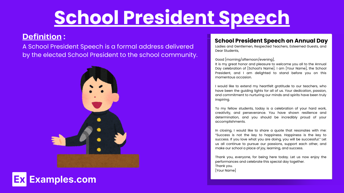 introduction speech president