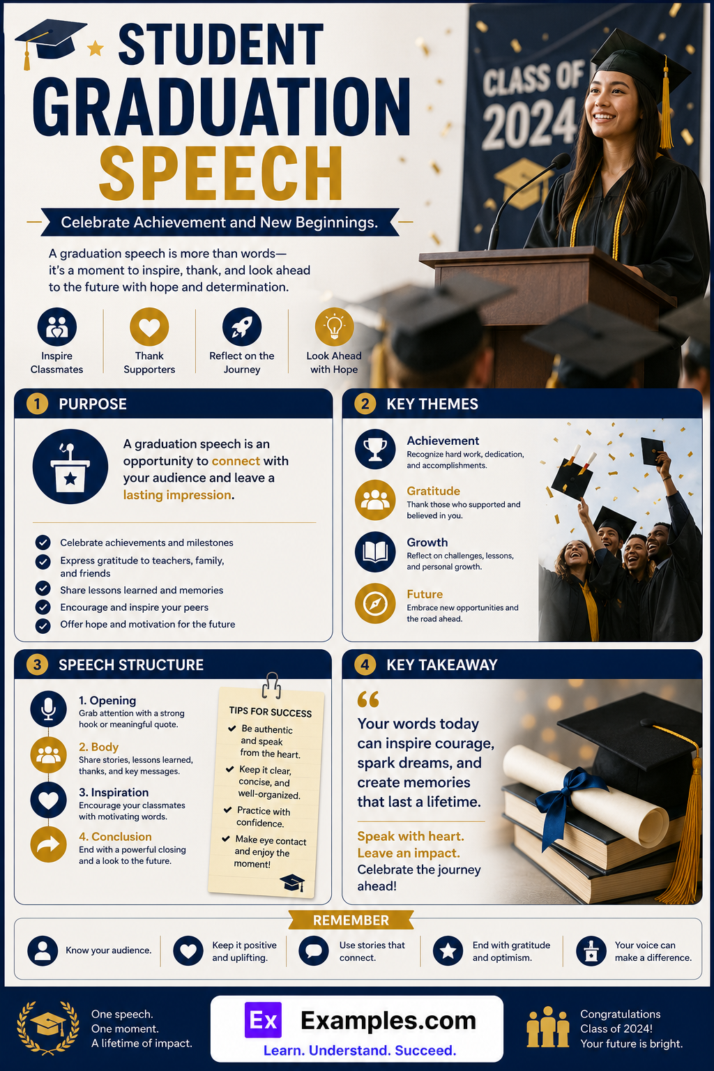 17+ Student Graduation Speech Examples to Download