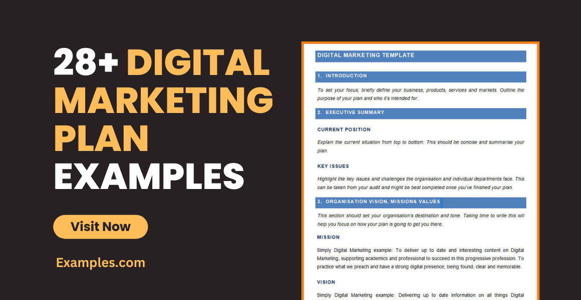 digital marketing plan assignment pdf