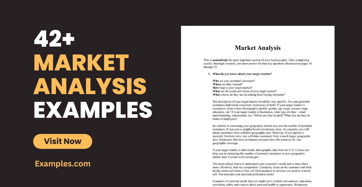 market analysis examples