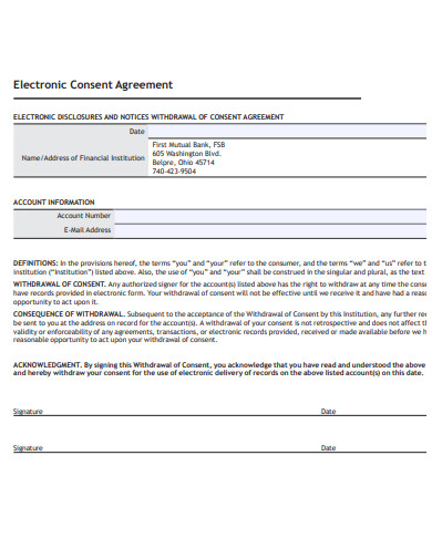 electronic mutual consent agreement