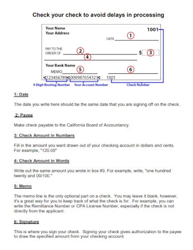 Check - Examples, PDF | Examples