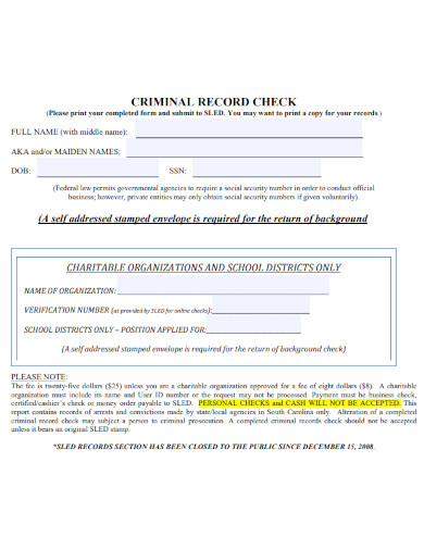 criminal record check pdf