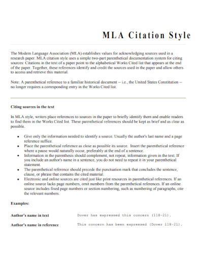 mla citation pdf