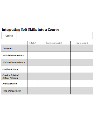 integrating soft skills