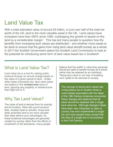land value tax
