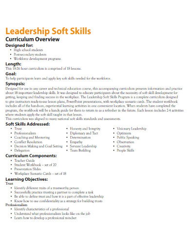 leadership soft skills